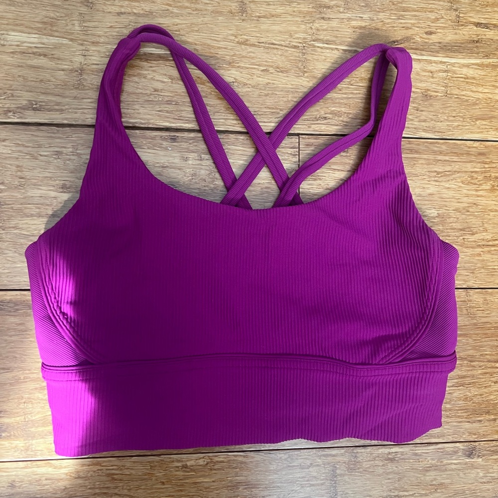 Energy bra longline ribbed